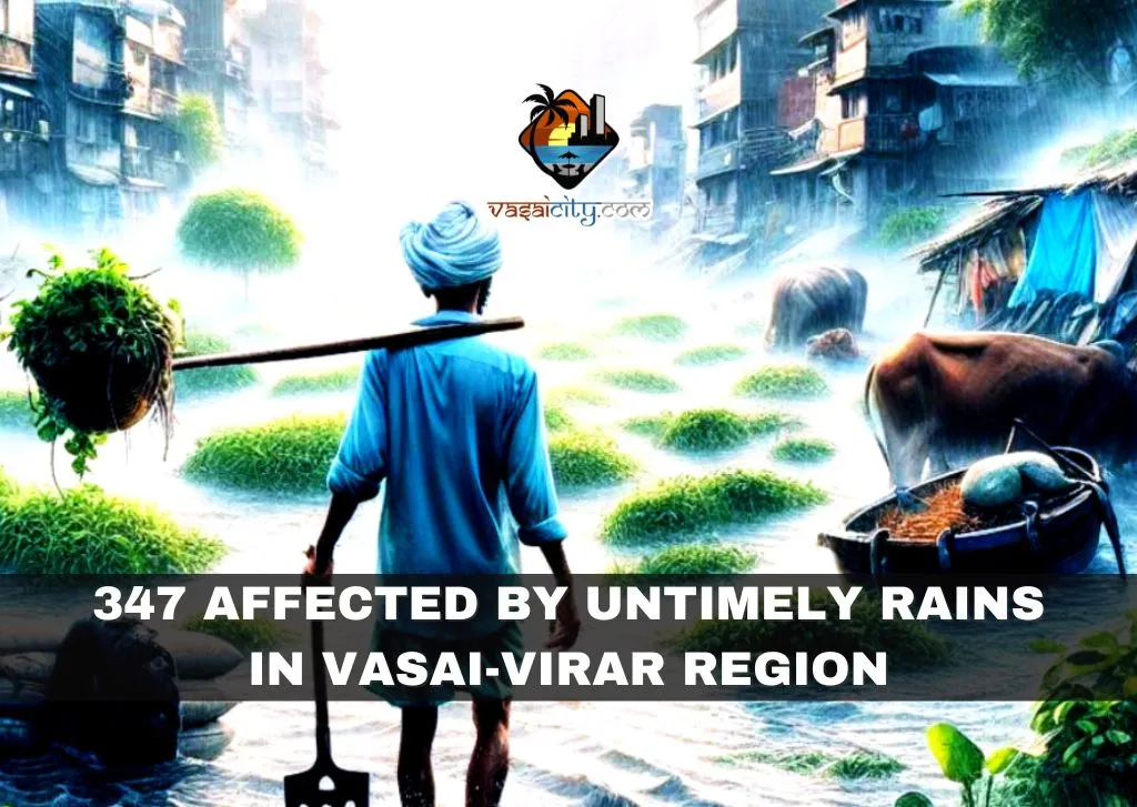 347 Affected by Untimely Rains in Vasai-Virar Region 347 Affected by Untimely Rains in Vasai-Virar Region