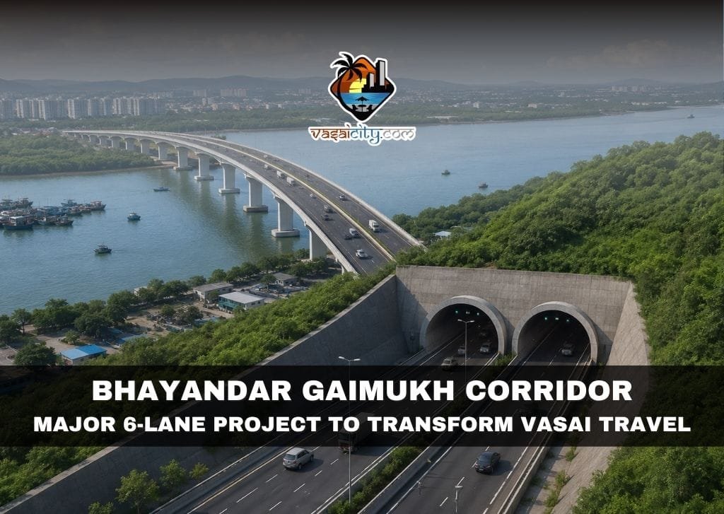 Bhayandar Gaimukh Corridor Bhayandar Gaimukh Corridor elevated bridge and twin tunnel project improving connectivity for Vasai commuters