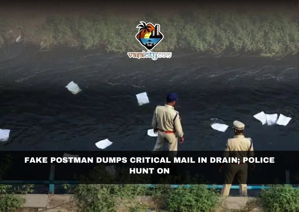 Fake Postman Dumps Critical Mail in Drain Fake Postman Dumps Critical Mail in Drain