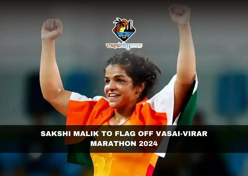 Sakshi Malik to Flag Off Vasai-Virar Marathon 2024 Sakshi Malik to Flag Off Vasai-Virar Marathon 2024