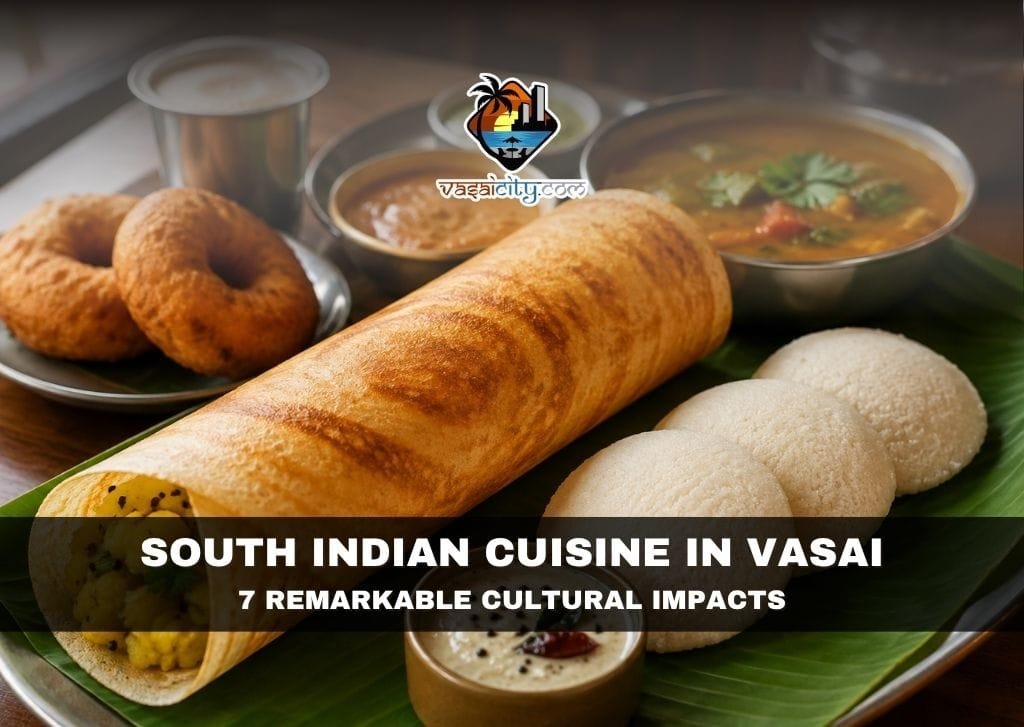 South Indian Cuisine in Vasai served with idli dosa sambhar and chutney