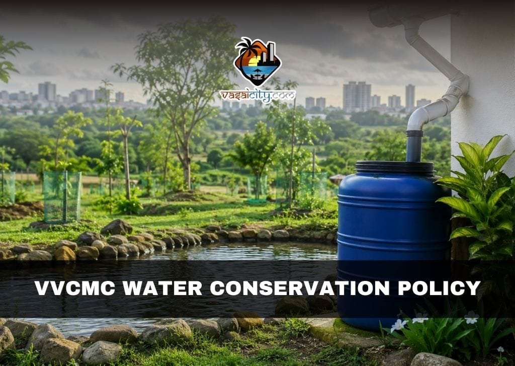 VVCMC Water Conservation Policy VVCMC Water Conservation Policy promoting rainwater harvesting, groundwater recharge and sustainable water management in Vasai-Virar