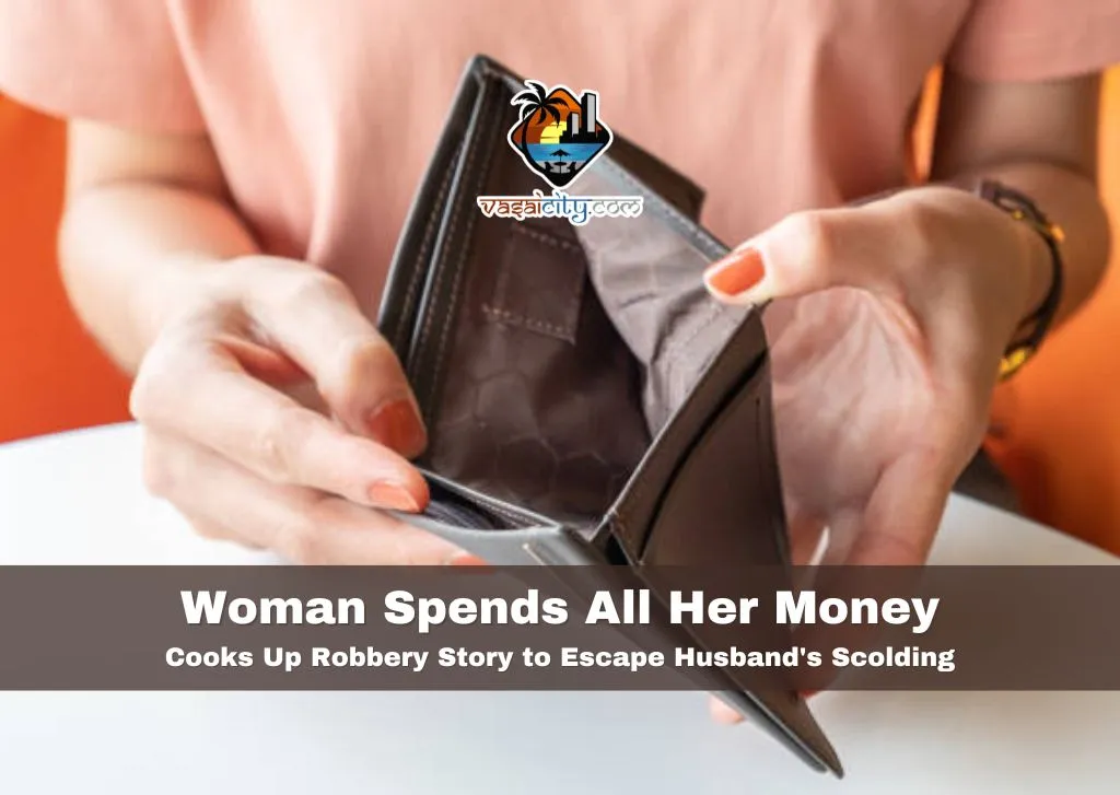 Woman Spends All Her Money, Cooks Up Robbery Story to Escape Husband’s Scolding Woman Spends All Her Money, Cooks Up Robbery Story to Escape Husband's Scolding
